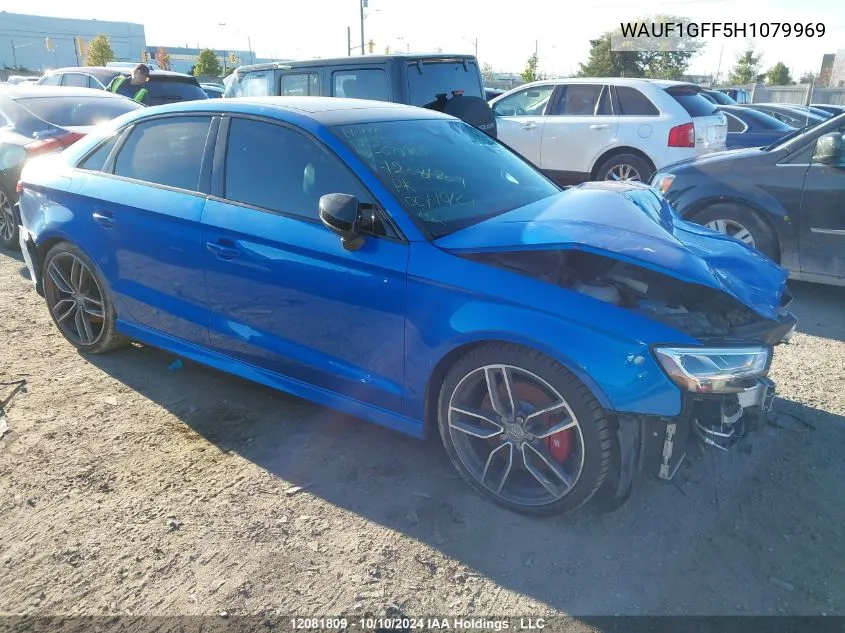 WAUF1GFF5H1079969 2017 Audi S3