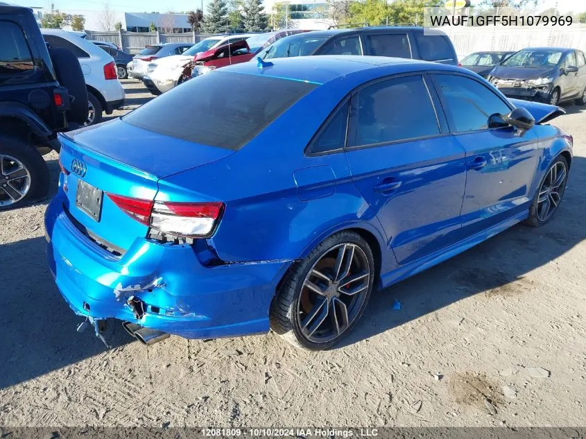 WAUF1GFF5H1079969 2017 Audi S3