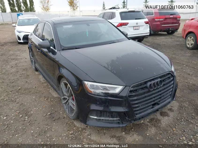 WAUF1GFF0H1060763 2017 Audi S3 Prestige