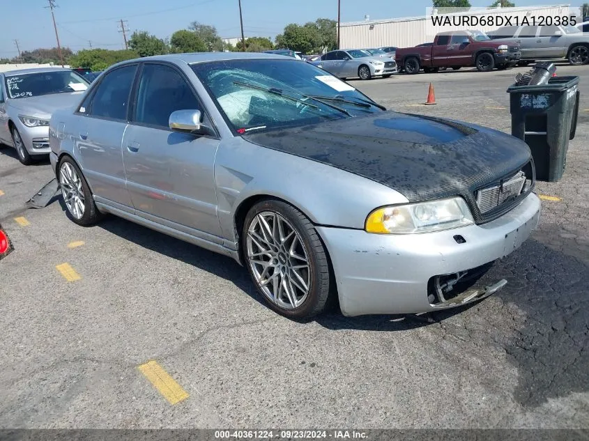 2001 Audi S4 2.7T VIN: WAURD68DX1A120385 Lot: 40361224