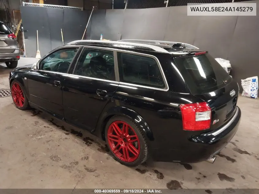 WAUXL58E24A145279 2004 Audi S4 4.2 Avant