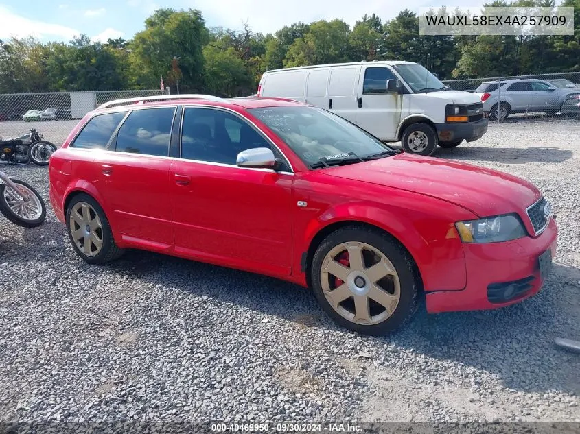 WAUXL58EX4A257909 2004 Audi S4 4.2 Avant