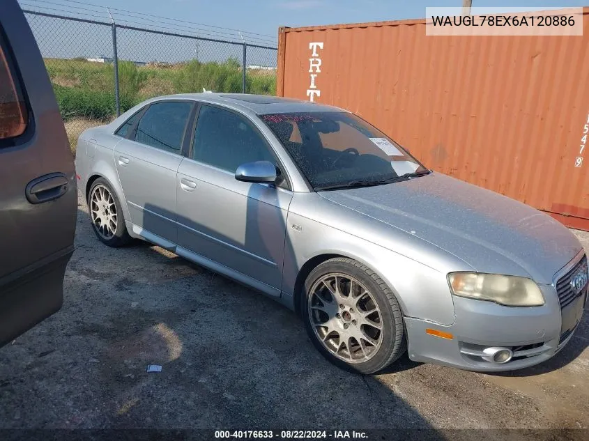 WAUGL78EX6A120886 2006 Audi S4 4.2