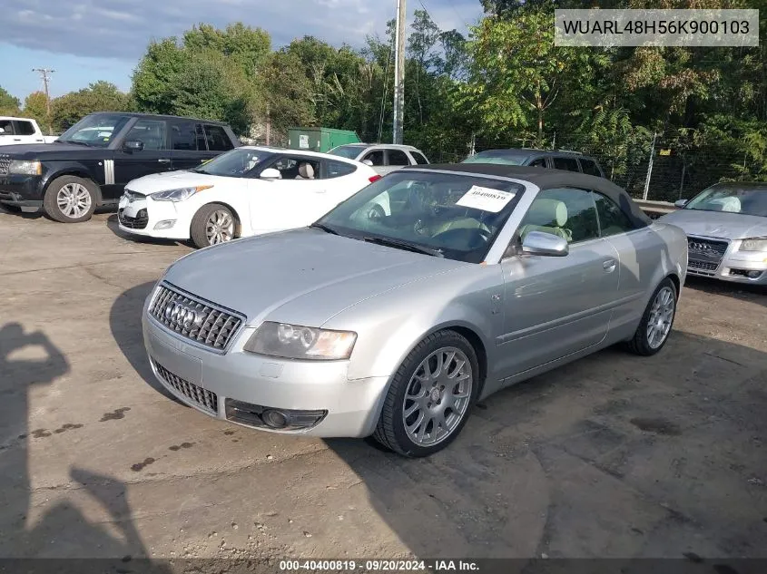 WUARL48H56K900103 2006 Audi S4