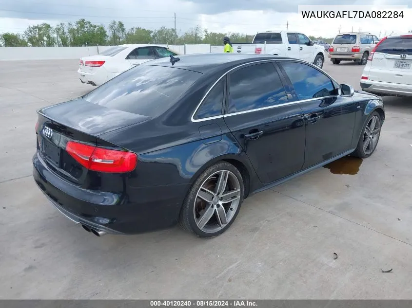 WAUKGAFL7DA082284 2013 Audi S4 3.0T Premium Plus