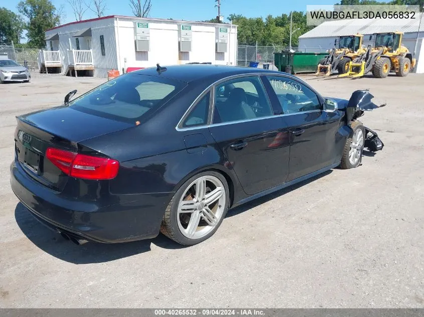 2013 Audi S4 3.0T Premium Plus VIN: WAUBGAFL3DA056832 Lot: 40265532