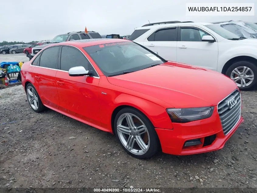 WAUBGAFL1DA254857 2013 Audi S4 3.0T Premium Plus