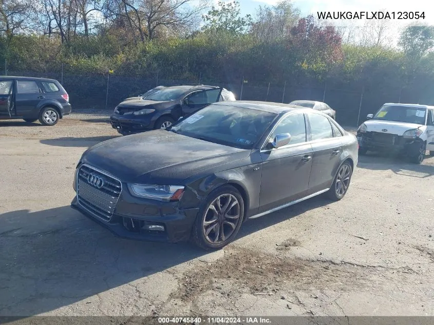 2013 Audi S4 3.0T Premium Plus VIN: WAUKGAFLXDA123054 Lot: 40745840