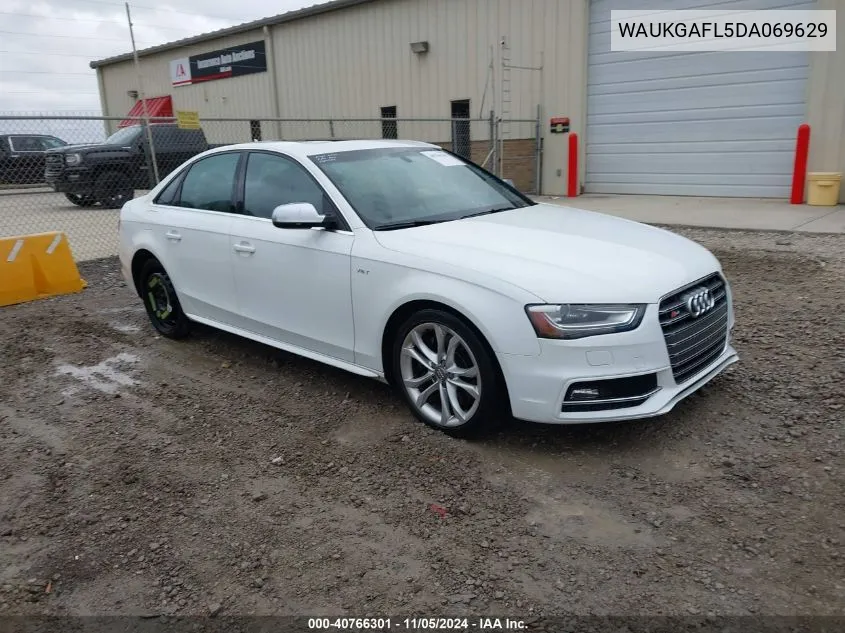 2013 Audi S4 3.0T Premium Plus VIN: WAUKGAFL5DA069629 Lot: 40766301