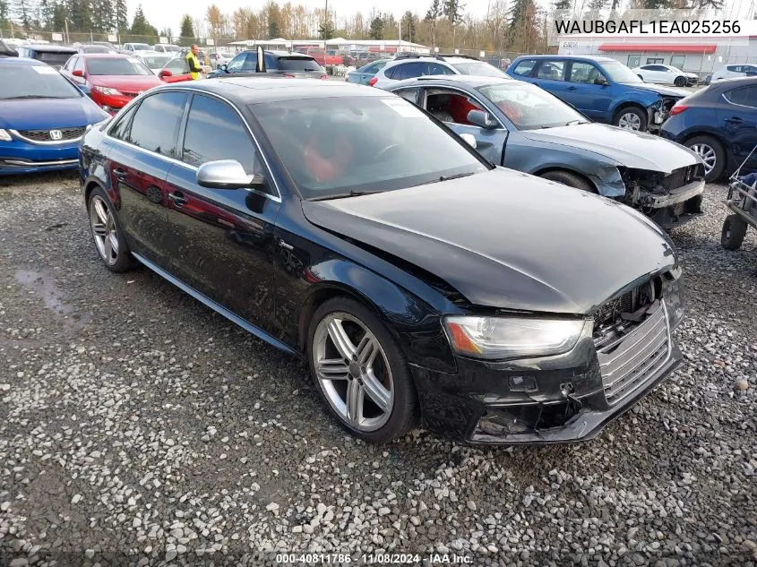 2014 Audi S4 3.0T Premium Plus VIN: WAUBGAFL1EA025256 Lot: 40811786