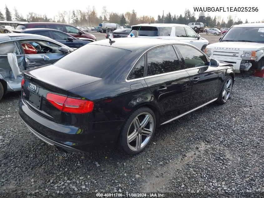 2014 Audi S4 3.0T Premium Plus VIN: WAUBGAFL1EA025256 Lot: 40811786