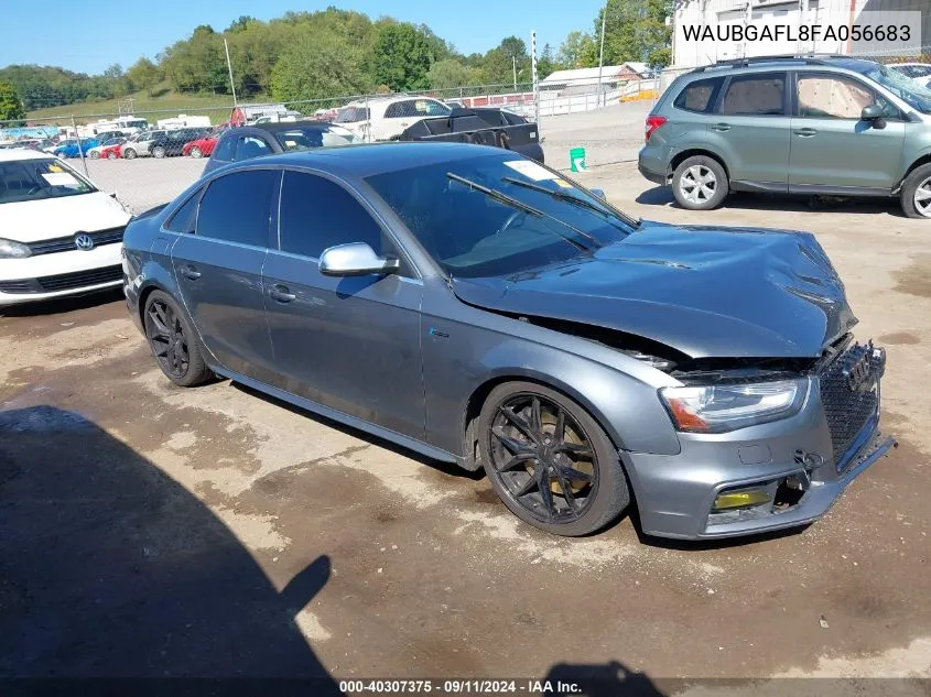 WAUBGAFL8FA056683 2015 Audi S4 Premium Plus