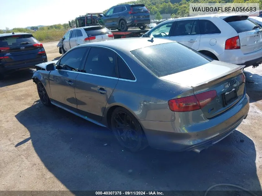 WAUBGAFL8FA056683 2015 Audi S4 Premium Plus