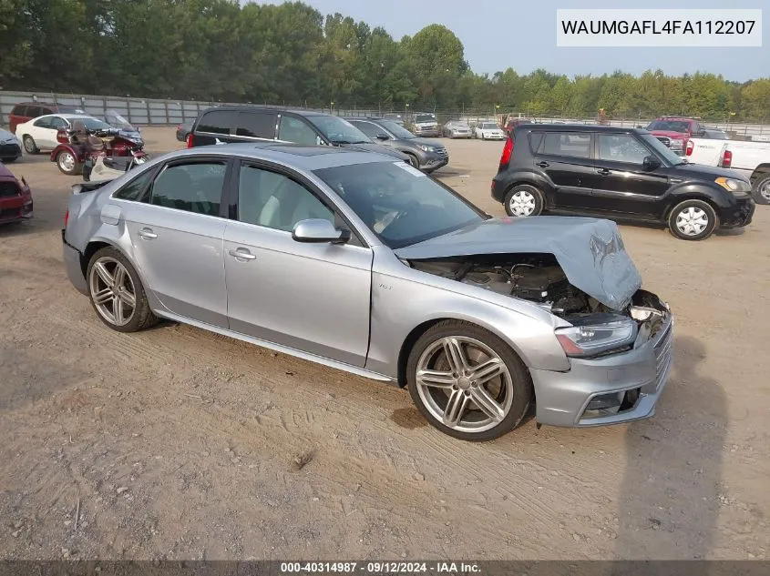 WAUMGAFL4FA112207 2015 Audi S4 3.0T Premium Plus