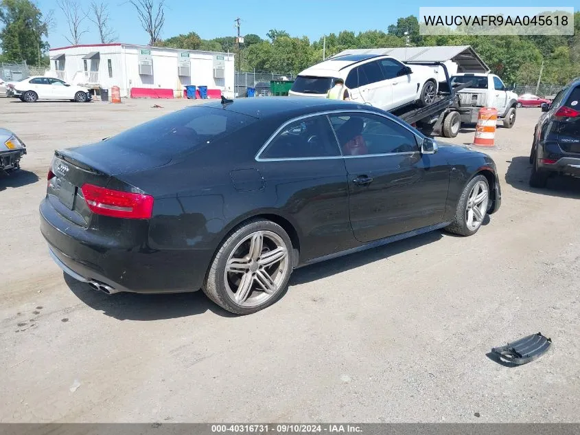 WAUCVAFR9AA045618 2010 Audi S5 4.2 Premium Plus