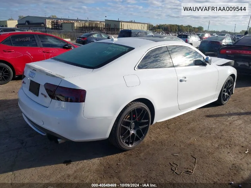 2010 Audi S5 Prestige VIN: WAUVVAFR1AA009544 Lot: 40549469