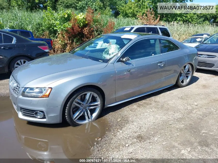 2011 Audi S5 4.2 Premium Plus VIN: WAUVVAFR4BA073577 Lot: 39787621