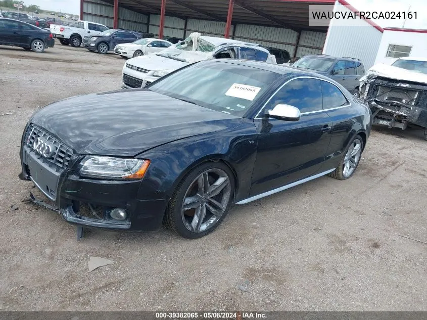 WAUCVAFR2CA024161 2012 Audi S5 4.2 Premium Plus