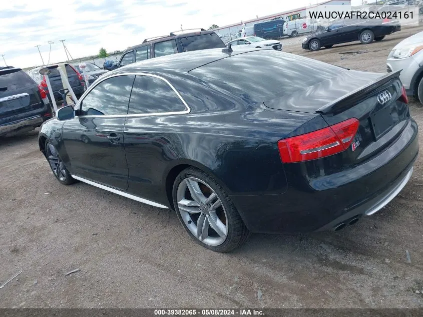 WAUCVAFR2CA024161 2012 Audi S5 4.2 Premium Plus