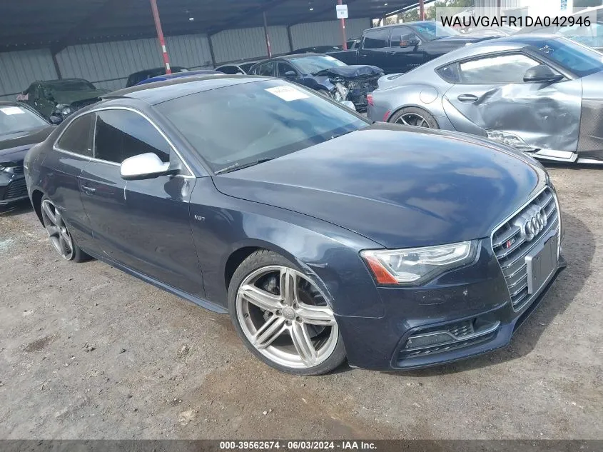 WAUVGAFR1DA042946 2013 Audi S5 3.0T Premium Plus