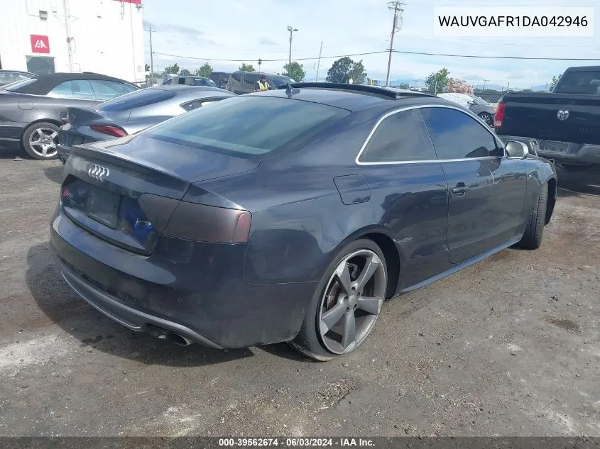 WAUVGAFR1DA042946 2013 Audi S5 3.0T Premium Plus