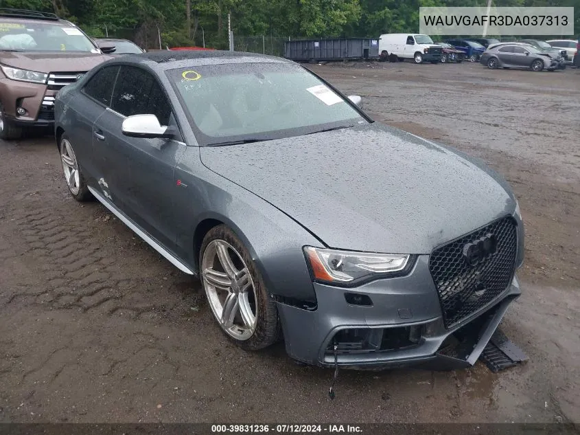 WAUVGAFR3DA037313 2013 Audi S5 3.0T Premium Plus