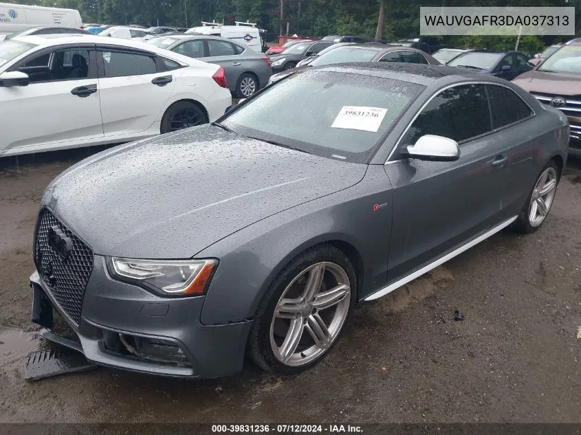 WAUVGAFR3DA037313 2013 Audi S5 3.0T Premium Plus