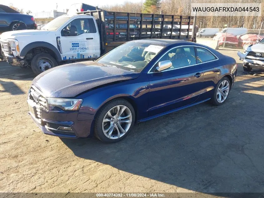 2013 Audi S5 3.0T Premium Plus VIN: WAUGGAFRXDA044543 Lot: 40774392