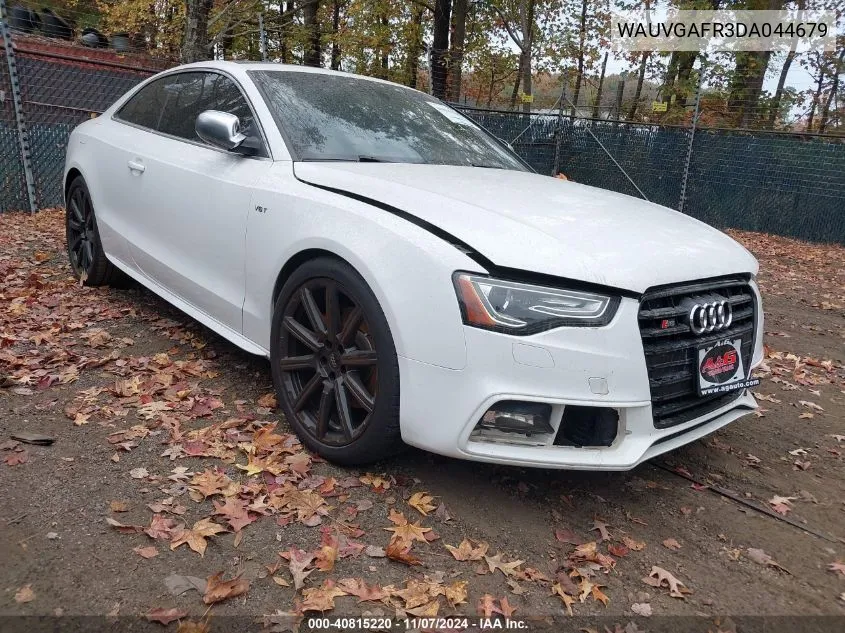 2013 Audi S5 3.0T Premium Plus VIN: WAUVGAFR3DA044679 Lot: 40815220