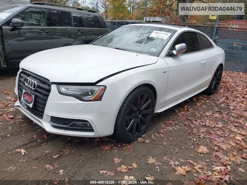 2013 Audi S5 3.0T Premium Plus VIN: WAUVGAFR3DA044679 Lot: 40815220