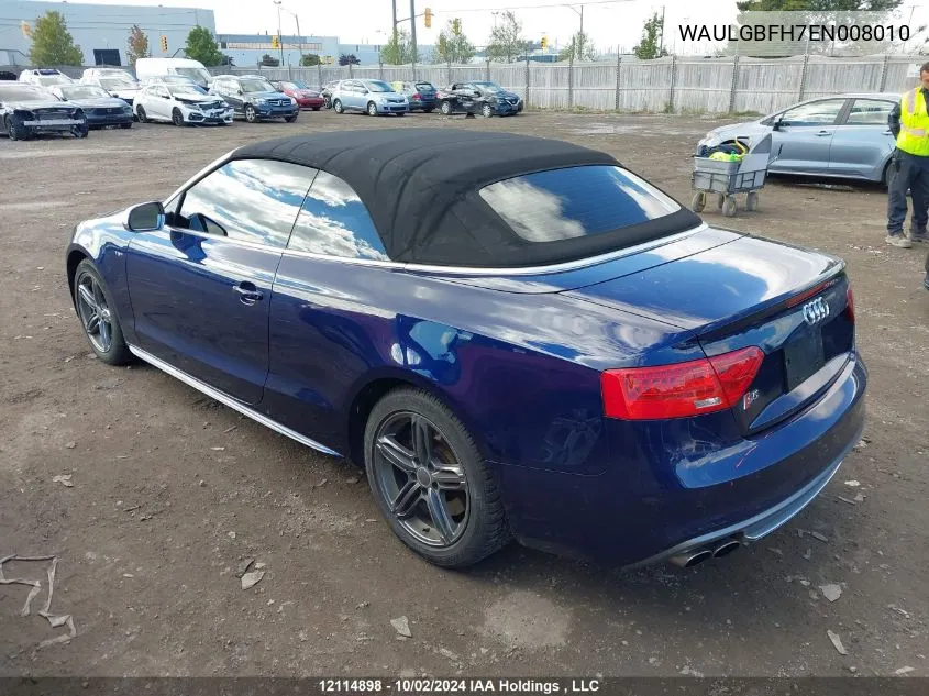 WAULGBFH7EN008010 2014 Audi S5