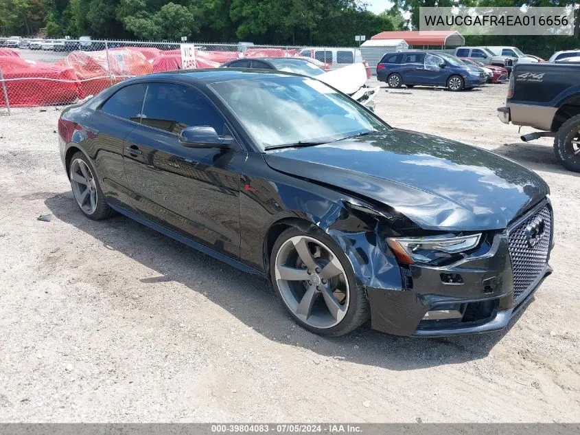 2014 Audi S5 3.0T Premium Plus VIN: WAUCGAFR4EA016656 Lot: 39804083