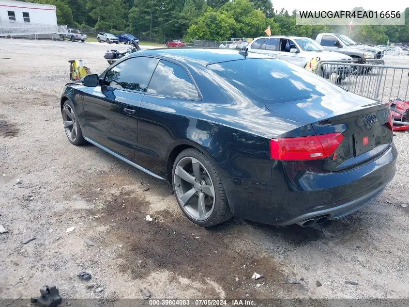 2014 Audi S5 3.0T Premium Plus VIN: WAUCGAFR4EA016656 Lot: 39804083