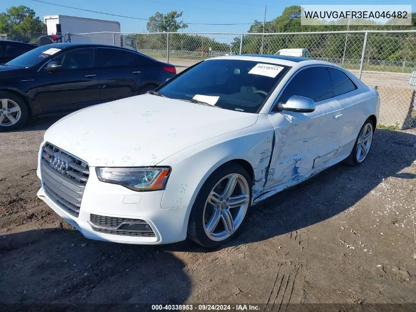 WAUVGAFR3EA046482 2014 Audi S5 3.0T Premium Plus