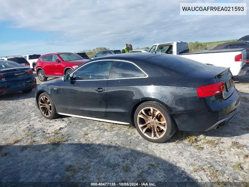 WAUCGAFR9EA021593 2014 Audi S5 Premium Plus