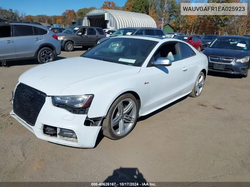 2014 Audi S5 Prestige VIN: WAUVGAFR1EA025923 Lot: 40626167