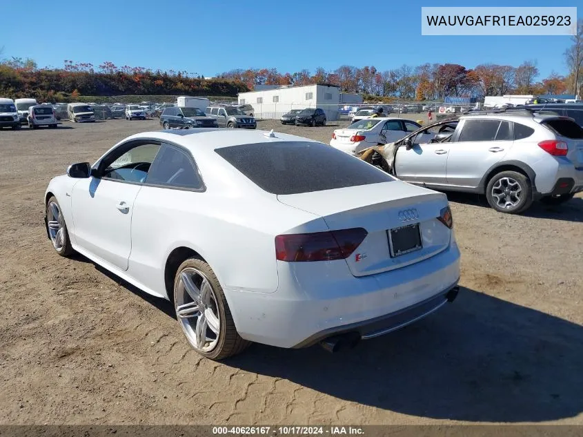 2014 Audi S5 Prestige VIN: WAUVGAFR1EA025923 Lot: 40626167