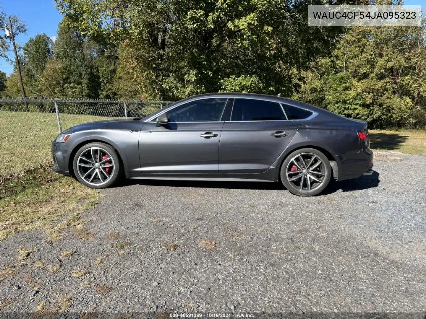 2018 Audi S5 VIN: WAUC4CF54JA095323 Lot: 40591369