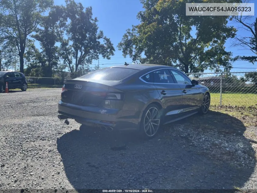 2018 Audi S5 VIN: WAUC4CF54JA095323 Lot: 40591369