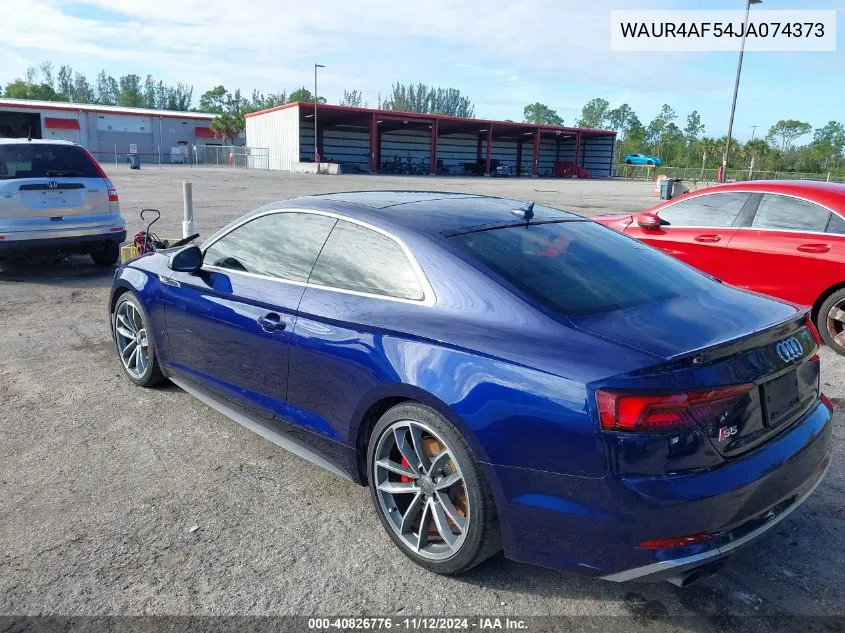 WAUR4AF54JA074373 2018 Audi S5 3.0T Premium Plus