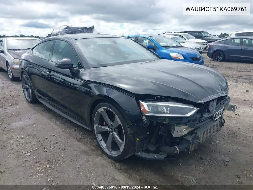 WAUB4CF51KA069761 2019 Audi S5 3.0T Premium