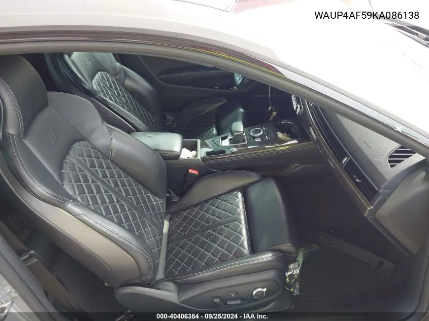 WAUP4AF59KA086138 2019 Audi S5 3.0T Premium