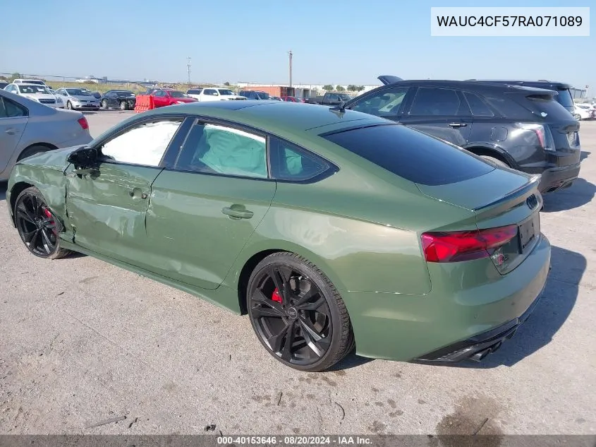 WAUC4CF57RA071089 2024 Audi S5 Premium Plus