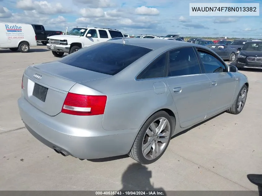 WAUDN74F78N013382 2008 Audi S6 5.2