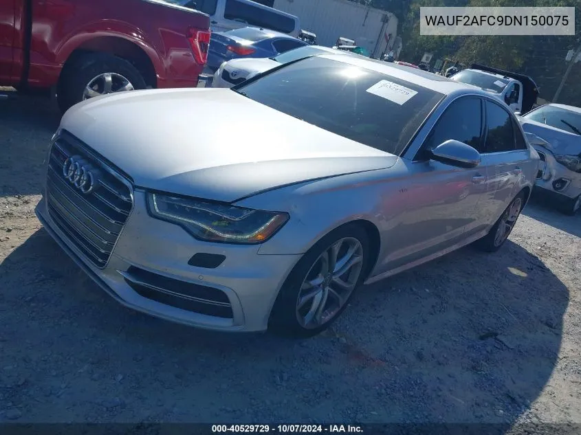 2013 Audi S6 VIN: WAUF2AFC9DN150075 Lot: 40529729