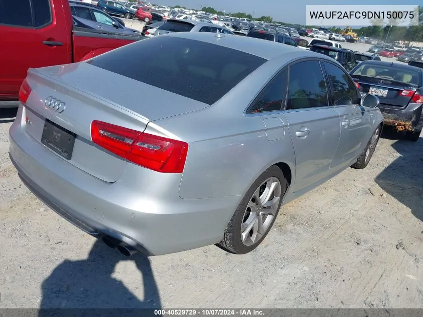 2013 Audi S6 VIN: WAUF2AFC9DN150075 Lot: 40529729