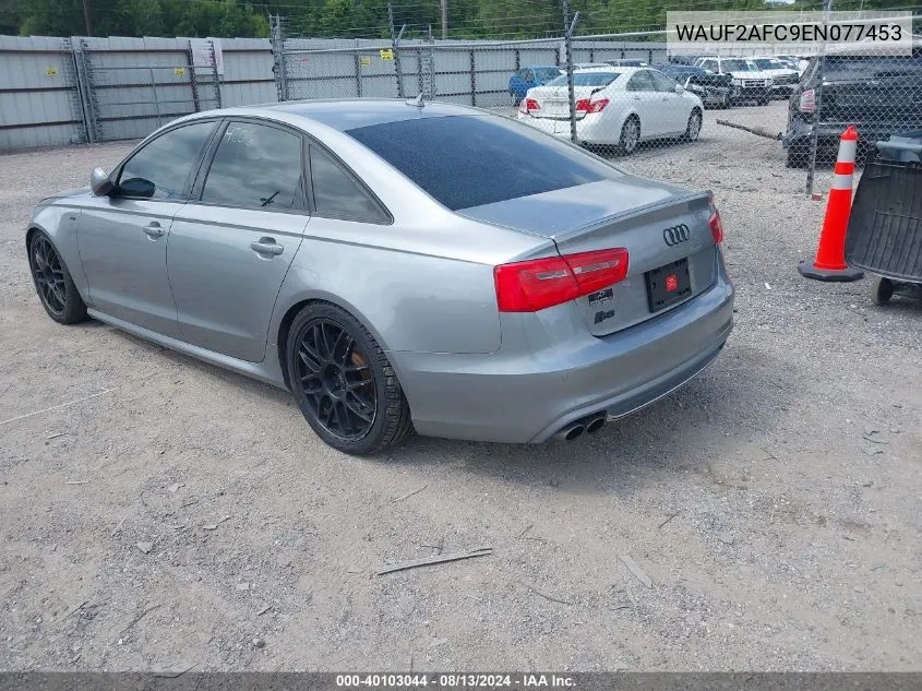 WAUF2AFC9EN077453 2014 Audi S6 4.0T Prestige