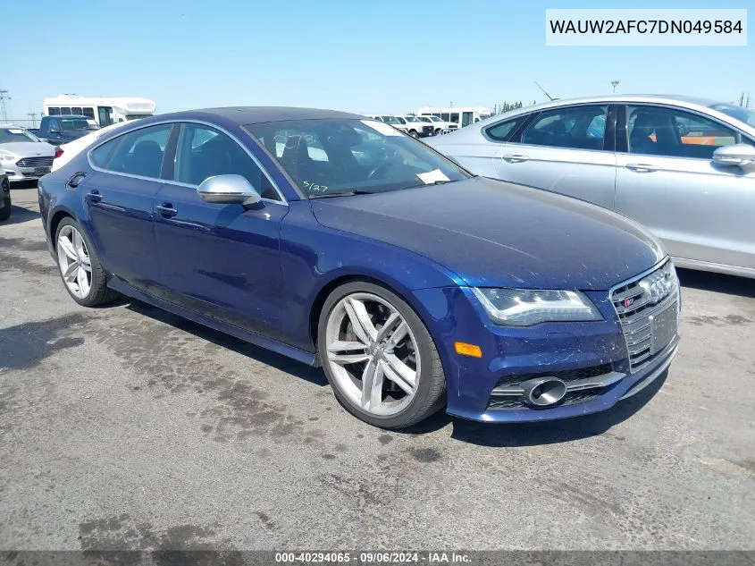 WAUW2AFC7DN049584 2013 Audi S7 4.0T Prestige