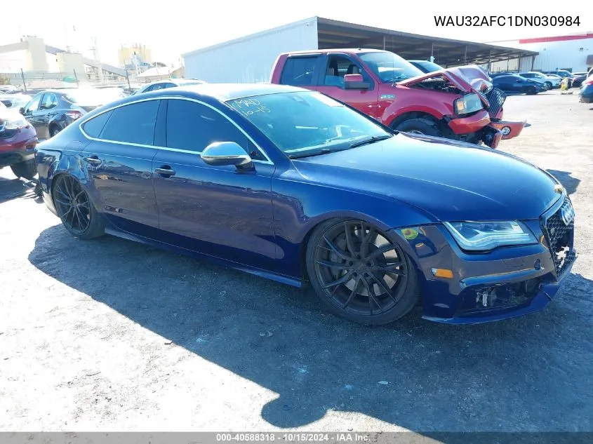 WAU32AFC1DN030984 2013 Audi S7 4.0T Prestige