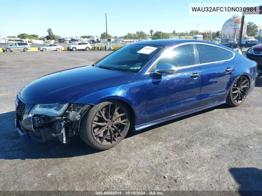 WAU32AFC1DN030984 2013 Audi S7 4.0T Prestige